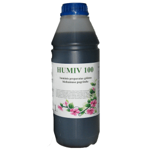 Huminis preparatas gėlėms HUMIV 100, 1 l